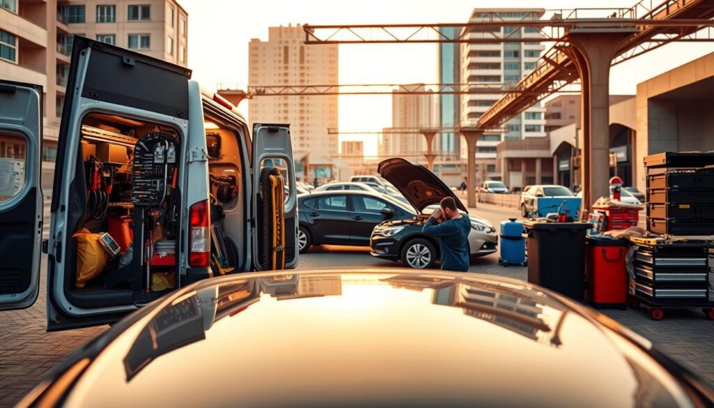 كراج متنقل مبارك