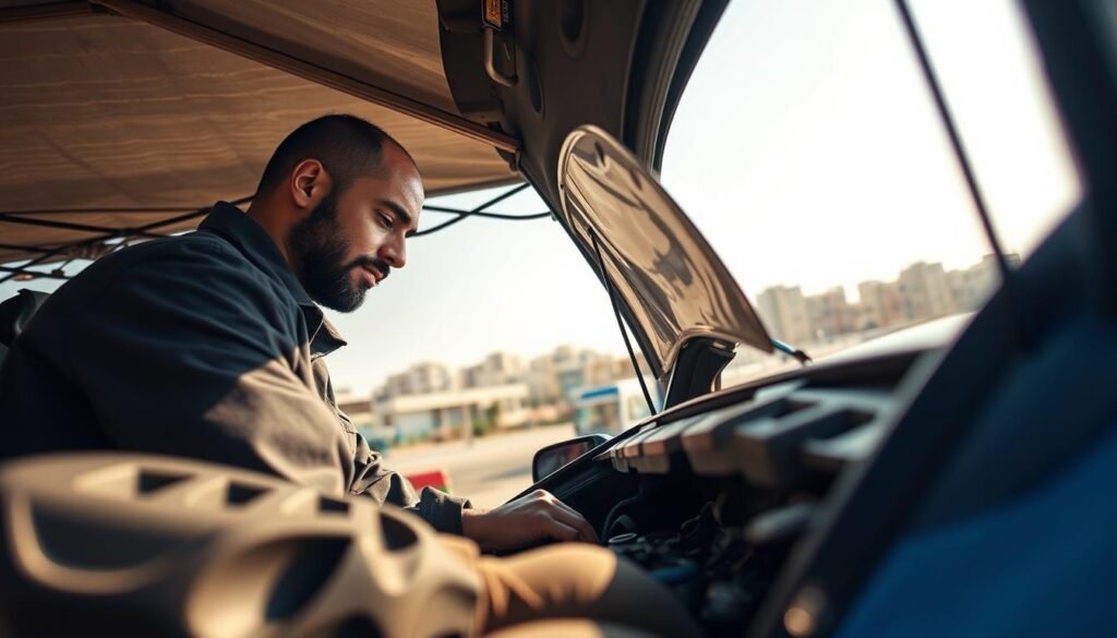 ميكانيكي سيارات متنقل ميكانيكي سيارات متنقل